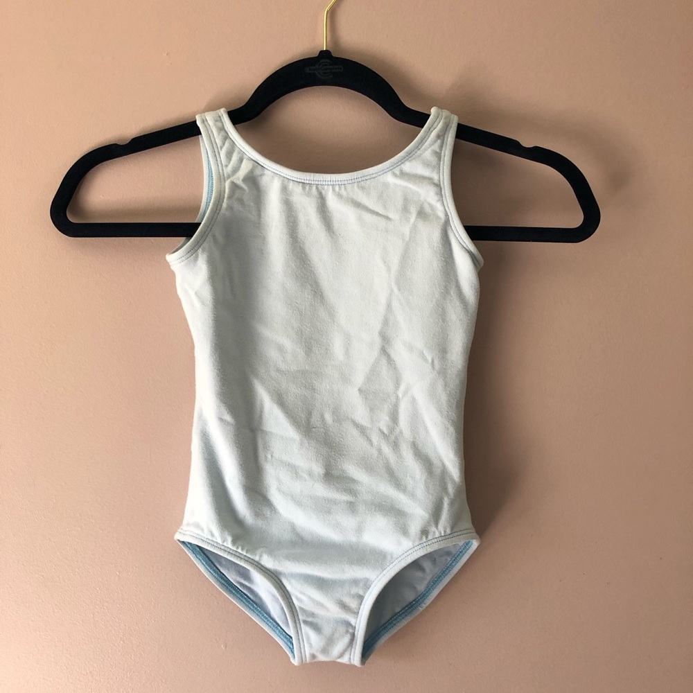 Body Wrappers Dance Leotard Light Blue